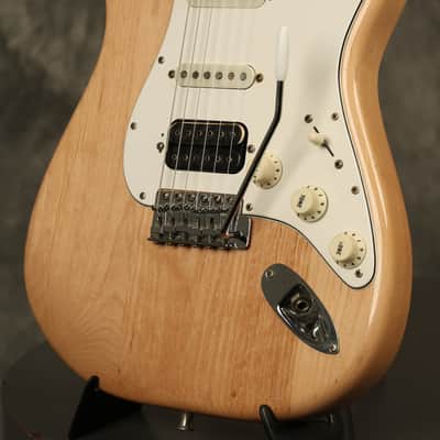 1974 Fender Stratocaster HSS Natural Refinish w/ Dimarzio humbucker image 7