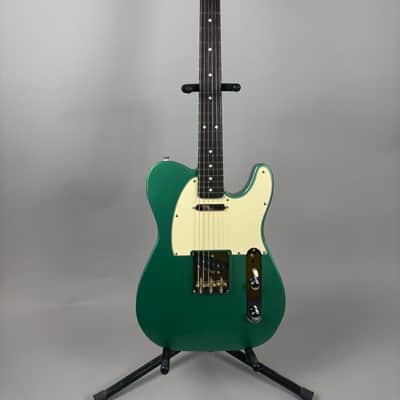 Brown Bear Guitars Featherweight Tele Inverness green metallic image 3