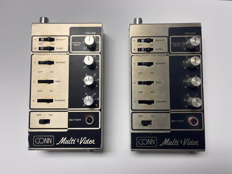 TWO! Conn Multi-Vider Vintage Multi Effects (Rare! Fuzz, Filter, Octave 1970's) image 1
