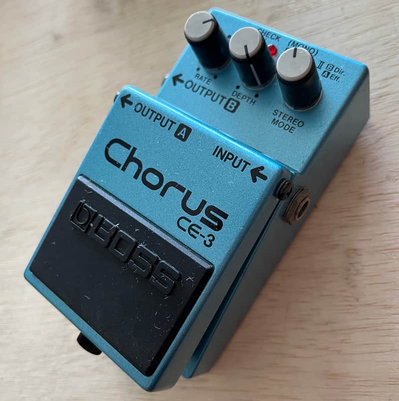 Boss CE-3 Chorus (Green Label) 1988 - 1992 - Blue image 1