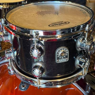 NATAL LARGE DRUM KIT. 12 DRUMS IN ALL. 7 CYMBALS image 9