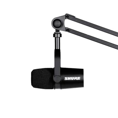 Shure MOTIV MV7 Podcast Microphone, Black, Open Box (Like New) image 4