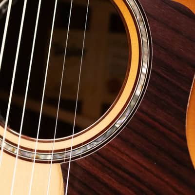 Taylor (1 of 42) Builder's Edition 814ce LTD Grand Auditorium Acoustic/Electric Guitar - Macassar Ebony with Hardshell Case image 12