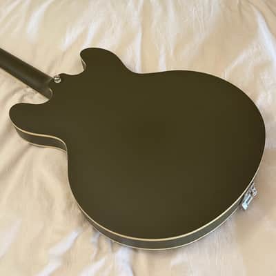 Epiphone Casino with Bigsby Vibrato - Olive Drab - Free Pro Setup image 10