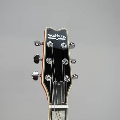 Washburn SH35TR Wing Series Semi-Hollow Electric Guitar - Trans Red image 3