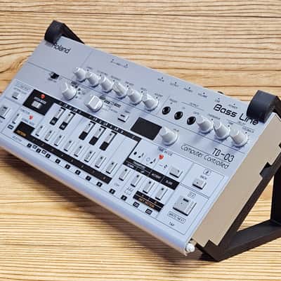 Black Color 45 Degree Stands For Roland Boutique JX-03 JX-08 Synthesizers - Made in USA image 3