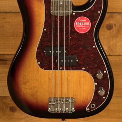 Squier Classic Vibe 60s Precision Bass - Laurel - 3-Colour Sunburst image 1