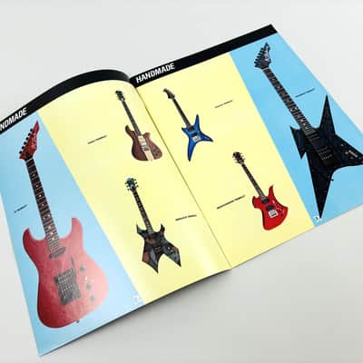 B.C. Rich Guitars Catalog & Original Dealer Price List – Ironbird, Warlock, Stealth, N.J. Series 1985 image 2