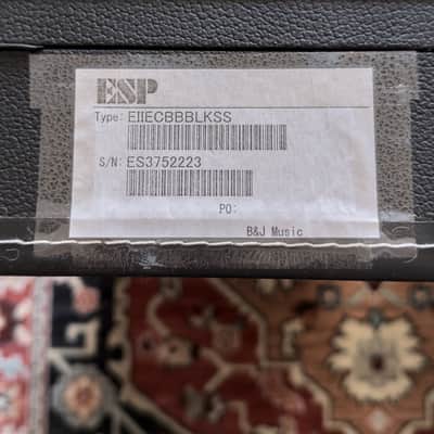 ESP E-II Eclipse BB 2016 - Present Black Satin image 10