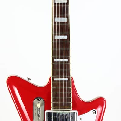 1960s Airline National Res-o-Glass JB Hutto Red Guitar Valco Supro Jack White Stripes image 7