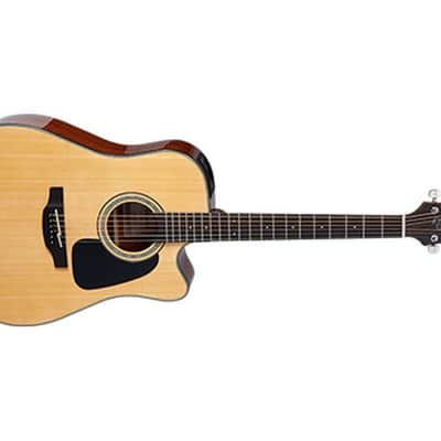 Takamine GD30CE-NAT Dreadnought Cutaway Acoustic-Electric Guitar, Natural image 2