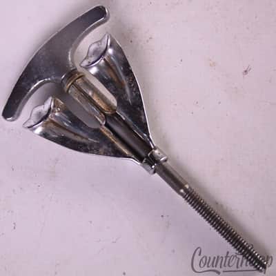 *Ludwig Bass Drum Tension T-Rod+Claw 3 7/8"Chrome Vintage 60s Super Classic USA* image 2