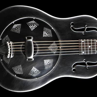 National Reso-Phonic NRP Steel 12 Fret Single Cone 2023 Rubbed Nickel image 6