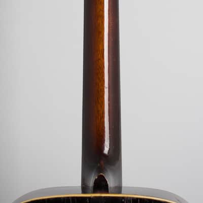 Bacon & Day Ne Plus Ultra Troubadour Arch Top Acoustic Guitar (1934), ser. #33895, period black hard shell case. image 9