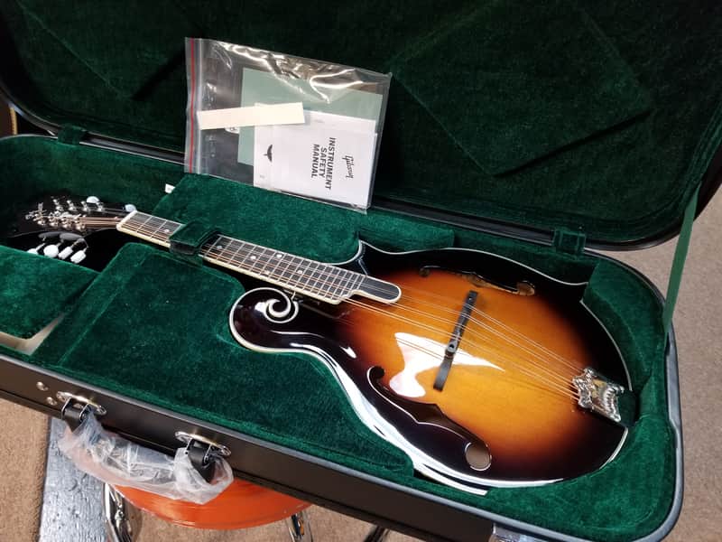 Epiphone "Inspired By Gibson Custom" F-5G Mandolin Cremona Sunburst image 1
