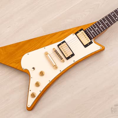 1976 Greco MD900 Moderne Vintage Guitar, 100% Original w/ Maxon U-2000 Pickups & Case