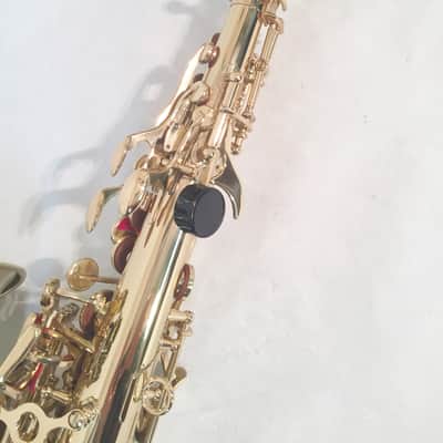Musikwerks Curved Bb Soprano Saxophone in Gold Lacquer-New-w/Case and Extras! image 7