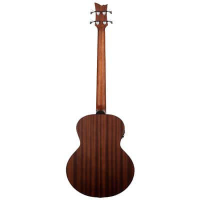 Ortega D7E-BFT-4 Deep Series 7 Spruce Top Mahogany Neck Medium Scale 4-String Acoustic-Electric Bass Guitar image 4