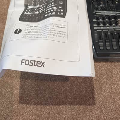 Fostex MR-8 Mk2 Digital 8-Track Recorder 2000s - Black image 3