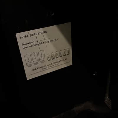 Fender '65 Super Reverb Reissue 45-Watt 4x10" image 13