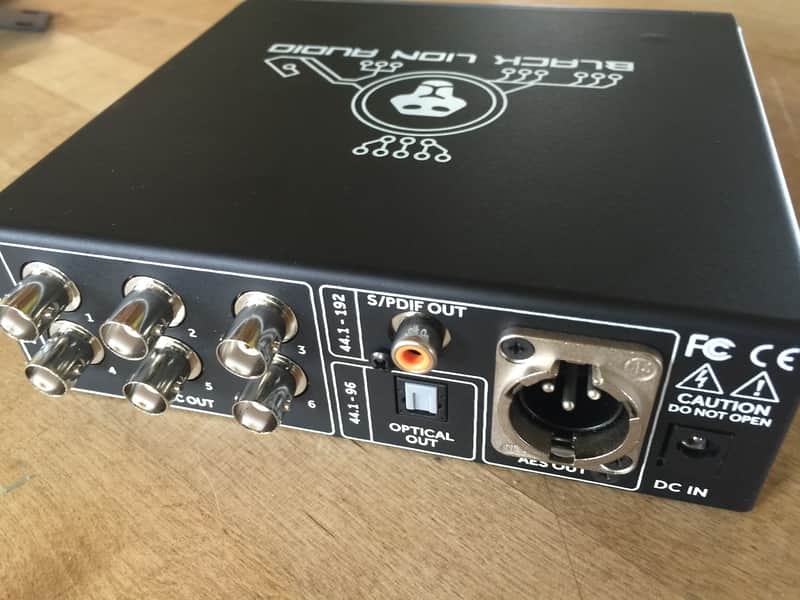Black Lion Audio Micro Clock MKIII Wordclock Generator and Distributor image 2