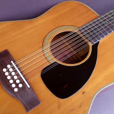 1969 Yamaha Nippon Gakki FG230 Red Label 12 strings guitar Natural image 21