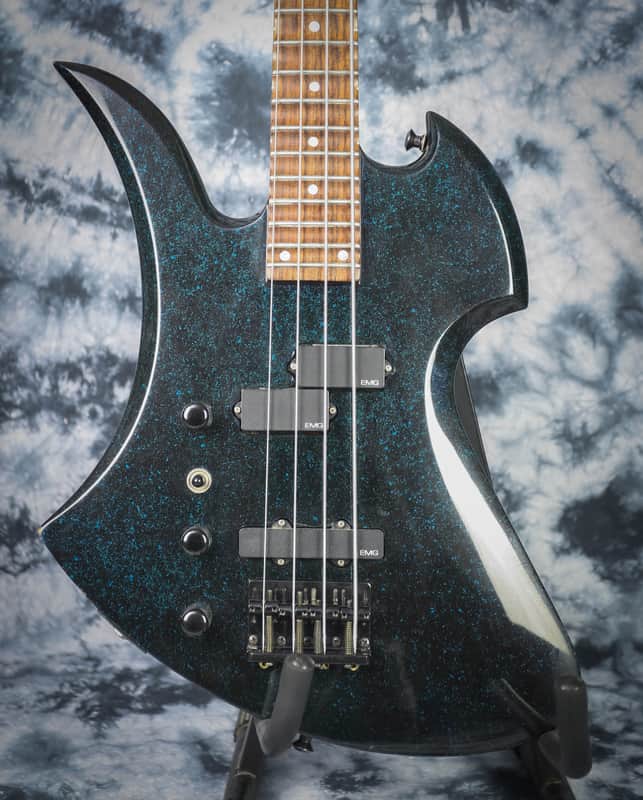 1986 USA BC Rich Mocking Bird Bass Left Handed image 1