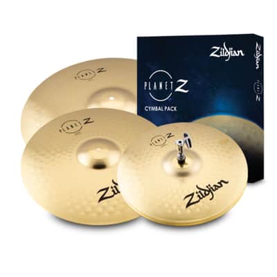 Zildjian Planet Z Complete Pack 14"HH, 16"CR,20"R - Cymbal Set image 1