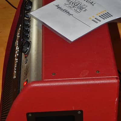 HUGHES & KETTNER  BASSFORCE 300W Bass Verstärker 1990 - 2000 - bordeaux image 3