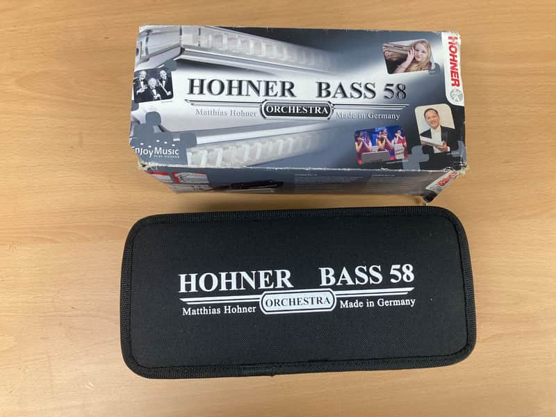 Hohner Bass 58 Harmonica image 1