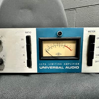 Urei Universal Audio 1176 Rev. B Limiting Amplifier 1960s - Silverface with Blue Stripe image 2