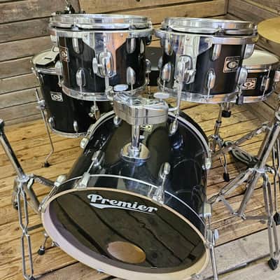 Drum Kit Premier Cabria MK2 Black Complete USED! RKCAB190826 image 3