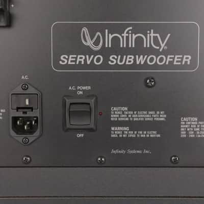 Infinity SSW-10 Infinitesimal Servo Subwoofer Active Sub Speaker #36771 image 6