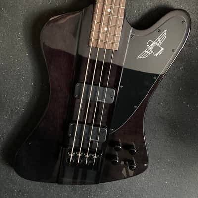 2009 Epiphone Thunderbird Pro IV - Trans Black w/ OHSC image 16