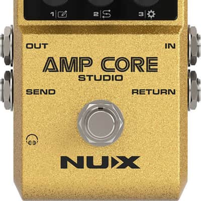 NUX Amp Core Studio Amplifier Modeling Effects Pedal image 1