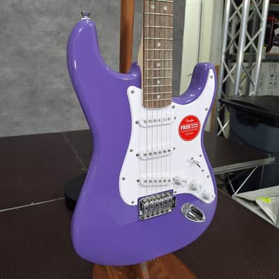 Squier Sonic Stratocaster 2026 Ultraviolet weighs 6.93 pounds image 3