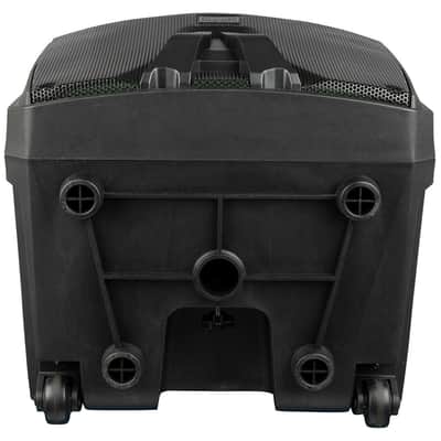 VocoPro SoundGlow-1500 15" Powered Speaker w/ RGB Derby Light & Lighted Stand image 7
