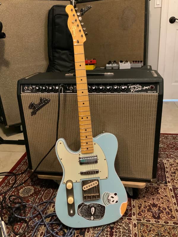 Custom  Left handed Telecaster Partscaster image 1