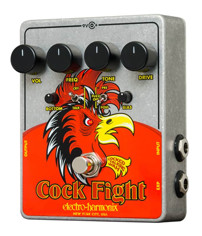 Electro-Harmonix Cock Fight Cocked Talking Wah pedal image 1