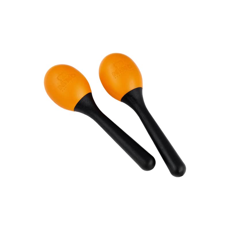 Meinl Plastic Egg Maracas NINO569OR, Orange - Shaker image 1