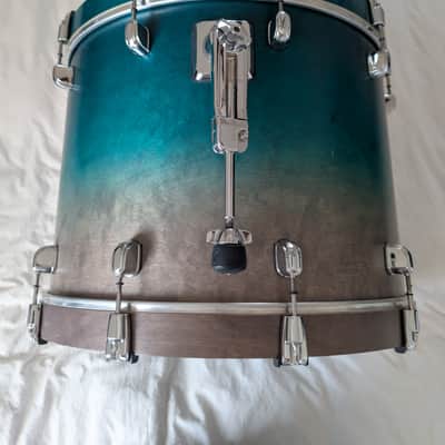 Tama WBS42S-SPF Starclassic Walnut/Birch 10x8/12x9/16x14/22x16" 4pc Shell Pack 2019 - Present - Satin Sapphire Fade image 21