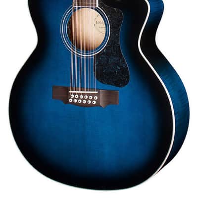 GUILD - F-2512CE Deluxe Maple 12-string Dark Blue Burst image 2