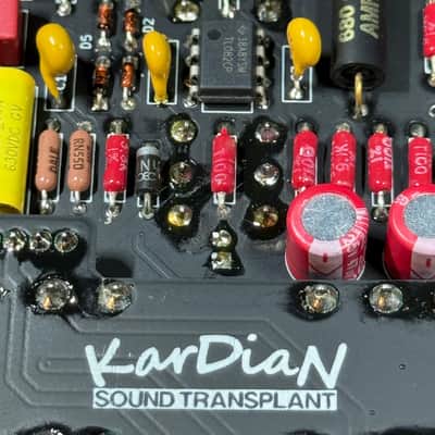 KarDian  CH-13 Overdrive-Distortion, OPEN BOX,  Chloroform, Sound Transplant Custom Build Series , 2024, Black-Brown-White Graphics image 17