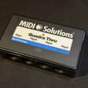MIDI Solutions Quadra Thru 4 Output MIDI Thru Box 2010s - Black