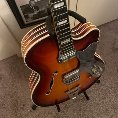 Artur Lang Deluxe custom 1965 - Cherry sunburst image 7