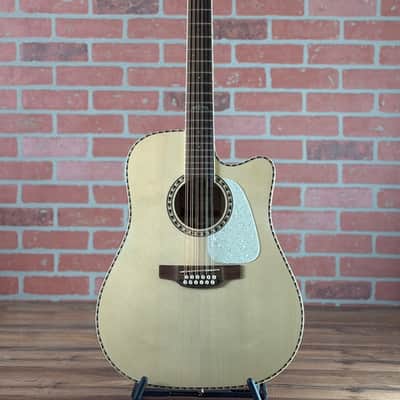 Takamine GD74CE-12U Dreadnought Cutaway 12-String Acoustic-electric Guitar - Gloss Natural image 1