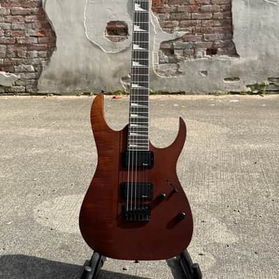 Ibanez GRG121DXWNF Electric Guitar Walnut Flat image 2