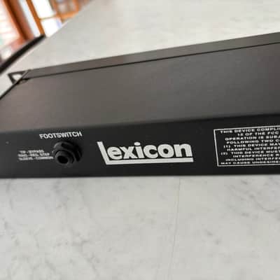 Lexicon Alex Digital Effects Processor 2000s - Black image 9