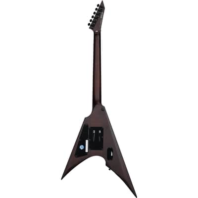 ESP LTD Arrow-1000QM Electric Guitar, Dark Brown Sunburst image 5
