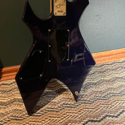 B.C. Rich NJ Warlock 1990s - Blue with upgrades image 11